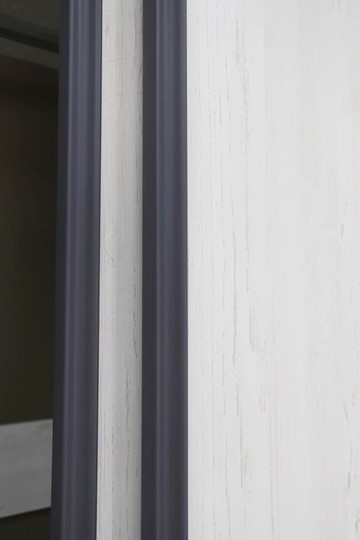 Шкаф с зеркалом Винтер-6.16, винтерберг/темно-серый в Перми - изображение 4
