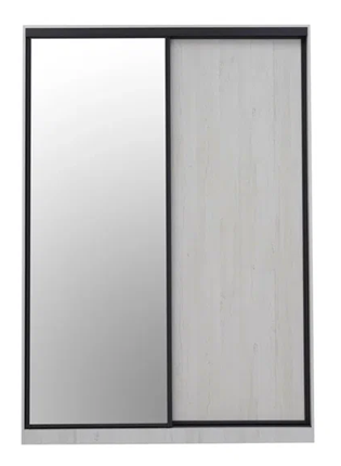 Шкаф с зеркалом Винтер-6.16, винтерберг/темно-серый в Перми - изображение
