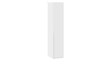 Шкаф для белья Порто (580) СМ-393.07.001 (Белый жемчуг/Белый софт) в Березниках