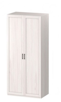 Шкаф двухстворчатый Классика 2-х дверный с перегородкой   (Д*Ш*В 1000*595*2204) в Перми - изображение