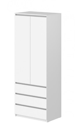 Шкаф двухстворчатый Модерн с ящиками в Перми - изображение