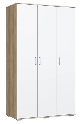 Шкаф со створками ШР-3 Лайт Дуб сонома / Белый в Перми - изображение