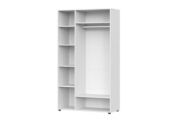Шкаф 3х-дверный Токио, белый текстурный в Перми - предосмотр 1
