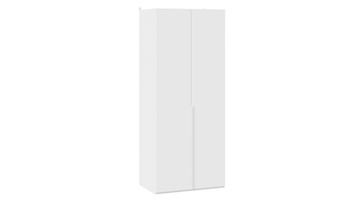 Шкаф распашной Порто (580) СМ-393.07.003 (Белый жемчуг/Белый софт) в Перми