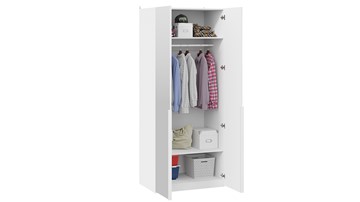 Шкаф для одежды Порто (580) СМ-393.07.004 (Белый жемчуг/Белый жемчуг) в Перми - предосмотр 1
