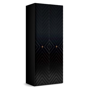 Шкаф с глухим фасадом Марсель 900 (черный) в Перми - предосмотр