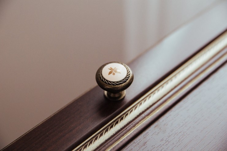 Угловой шкаф-стеллаж Беатрис М14 правый (Орех Гепланкт) в Перми - изображение 2