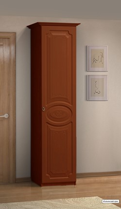 Шкаф-пенал Ивушка-5, цвет Итальянский орех в Перми - изображение
