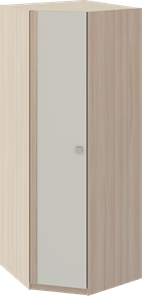 Угловой шкаф Глэдис М21 (Шимо светлый/Белый текстурный) в Перми