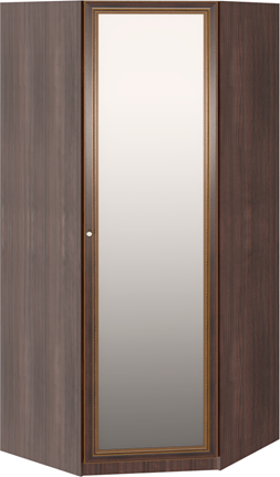 Угловой шкаф Беатрис М01 (Орех Гепланкт) в Перми - изображение