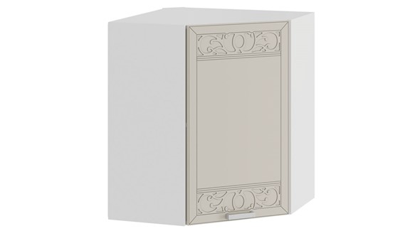 Кухонный угловой шкаф Долорес 1В6У (Белый/Крем) в Перми - изображение