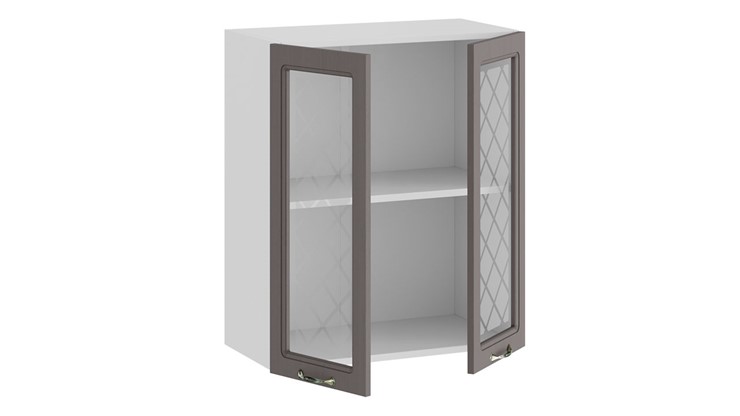 Кухонный шкаф Бьянка 1В6С (Белый/Дуб серый) в Перми - изображение 1