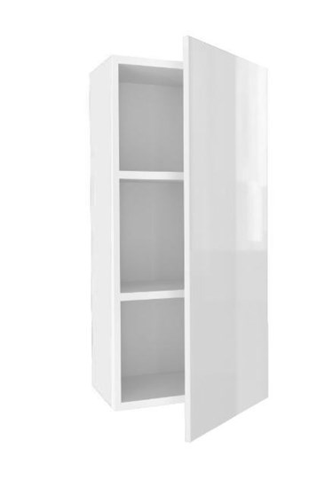 Кухонный высокий шкаф 450, Шервуд, ЛД 281.430.000.165, белый/белый глянец в Перми - изображение 1