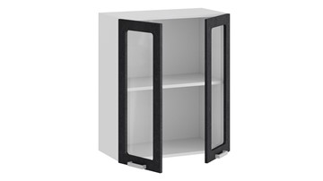 Кухонный шкаф Гранита 1В6С (Белый/Бетон графит) в Перми - предосмотр 1