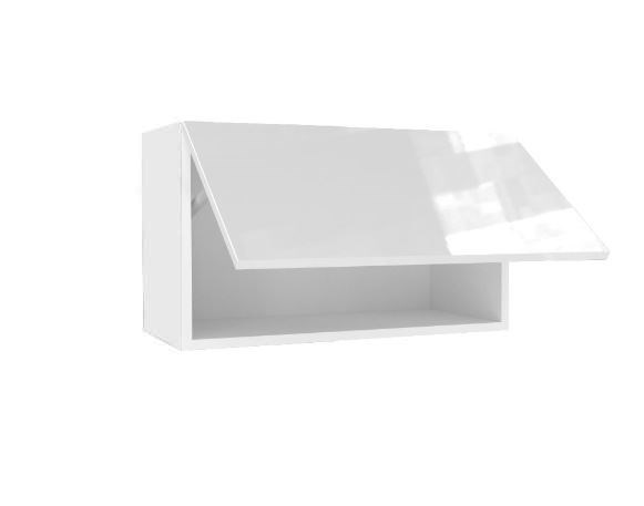 Шкаф на кухню 600 горизонтальный, Шервуд, ЛД 281.710.000.171, белый/белый глянец в Перми - изображение 1
