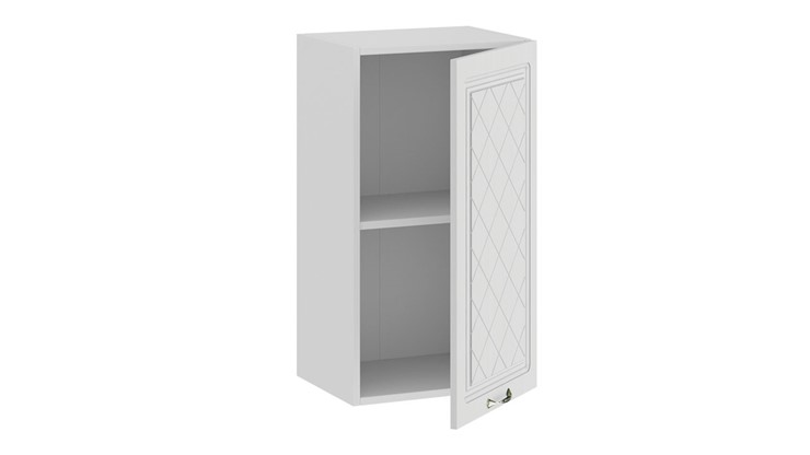 Шкаф настенный Бьянка 1В4 (Белый/Дуб белый) в Перми - изображение 1