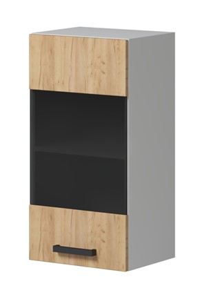 Кухонный шкаф навесной 400 со стеклом в Перми - изображение