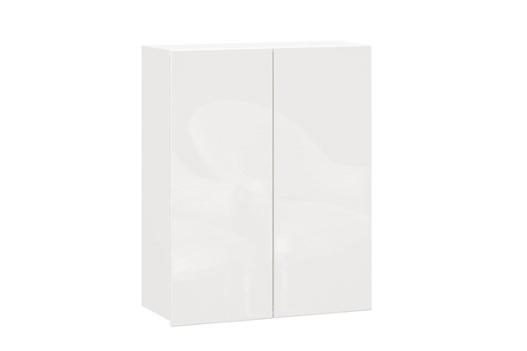 Кухонный шкаф высокий 800, Шервуд, ЛД 281.460.000.168, белый/белый глянец в Перми - изображение