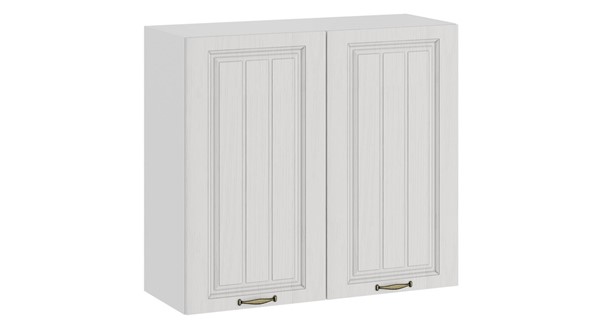 Кухонный навесной шкаф Лина 1В8 (Белый/Белый) в Перми - изображение