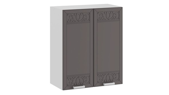 Шкаф настенный Долорес 1В6 (Белый/Муссон) в Перми - изображение
