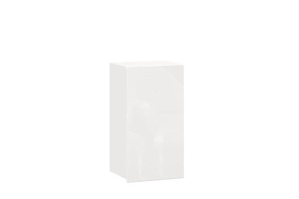 Шкаф на кухню 400, Шервуд, ЛД 281.320.000.158, белый/белый глянец в Перми - изображение