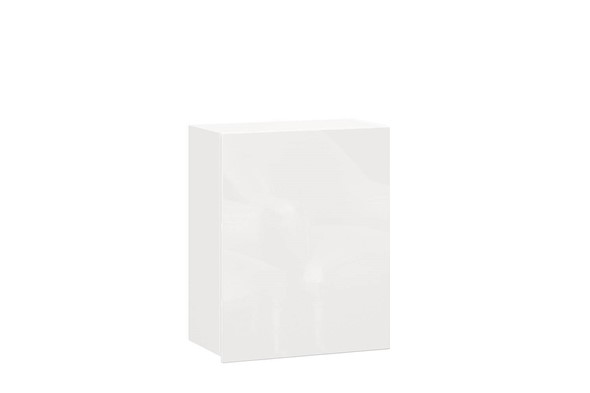 Кухонный шкаф 600 Шервуд, ЛД 281.350.000.161, Белый/Белый глянец в Перми - изображение
