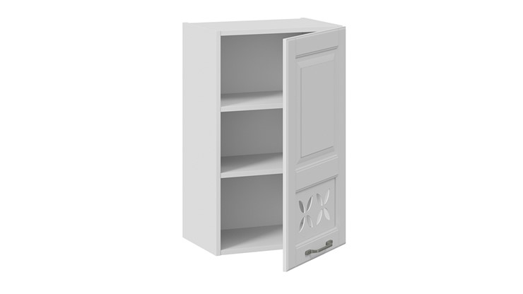 Кухонный навесной шкаф Скай В_72-45_1ДРД(R) (Белоснежный софт) в Перми - изображение 1