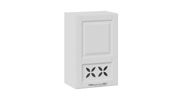 Кухонный навесной шкаф Скай В_72-45_1ДРД(R) (Белоснежный софт) в Перми - предосмотр