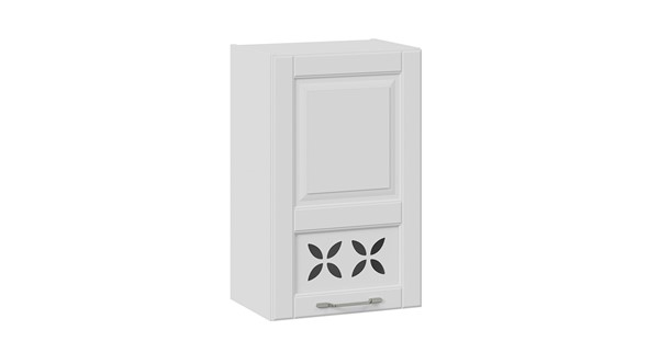 Кухонный навесной шкаф Скай В_72-45_1ДРД(R) (Белоснежный софт) в Перми - изображение