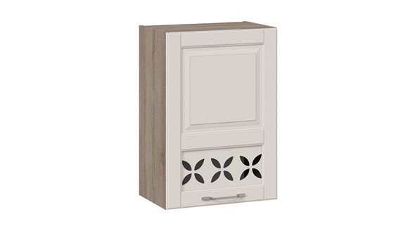 Кухонный навесной шкаф Скай В_72-50_1ДРД(R) (Бежевый софт) в Перми - изображение