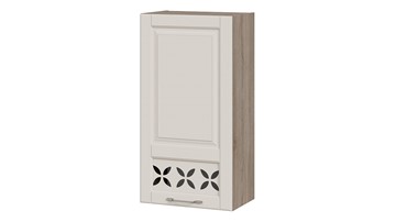 Кухонный навесной шкаф Скай В_96-50_1ДРД(L) (Бежевый софт) в Перми