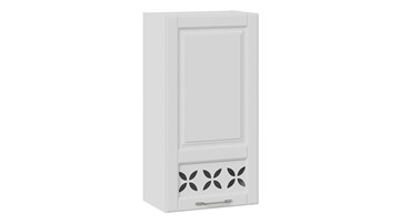 Кухонный навесной шкаф Скай В_96-50_1ДРД(R) (Белоснежный софт) в Перми - предосмотр