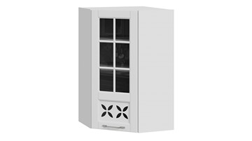 Кухонный угловой шкаф Скай ВУ45_96-(40)_1ДРДc(L) (Белоснежный софт) в Перми
