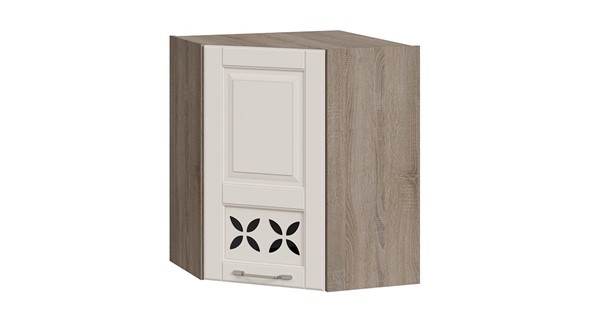Кухонный угловой шкаф Скай ВУ45_72-(40)_1ДРД(L) (Бежевый софт) в Перми - изображение