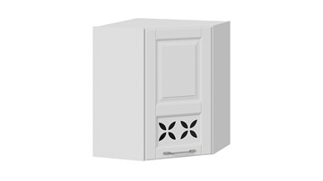 Кухонный угловой шкаф Скай ВУ45_72-(40)_1ДРД(R) (Белоснежный софт) в Перми - предосмотр