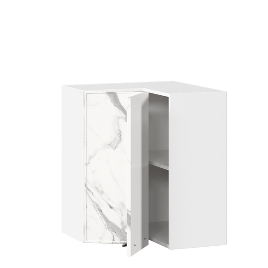 Шкаф кухонный Вилена ЛД 592.500.000.032 (Белый/Монте Белый) в Перми - изображение 1