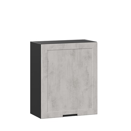 Кухонный шкаф 600 Джамис ЛД 296.350.000.062, Черный/Белый камень в Перми - изображение