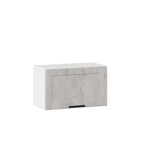 Кухонный шкаф 600 горизонтальный Джамис ЛД 296.710.000.035, Белый/Белый камень в Перми