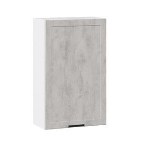 Кухонный шкаф 600 высокий Джамис ЛД 296.450.000.028, Белый/Белый камень в Перми