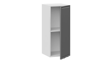 Шкаф на кухню Белладжио 1В3 (Белый, Софт графит) в Перми - предосмотр 1