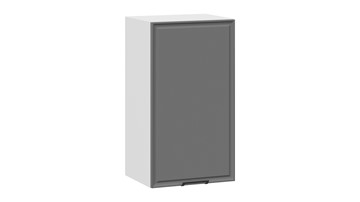 Навесной кухонный шкаф Белладжио 1В4 (Белый, Софт графит) в Перми - предосмотр