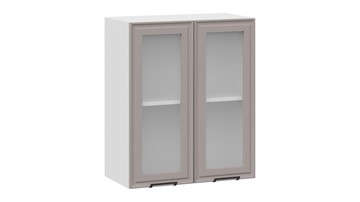 Кухонный шкаф Белладжио 1В6С (Белый, Софт капучино) в Перми