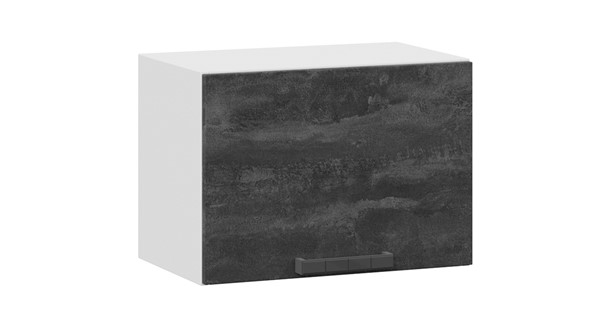 Шкаф кухонный Детройт 1В5Г (Белый/Угольный Камень) в Перми - изображение