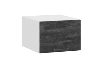 Кухонный навесной шкаф Детройт 1В5ГП (Белый/Угольный Камень) в Березниках
