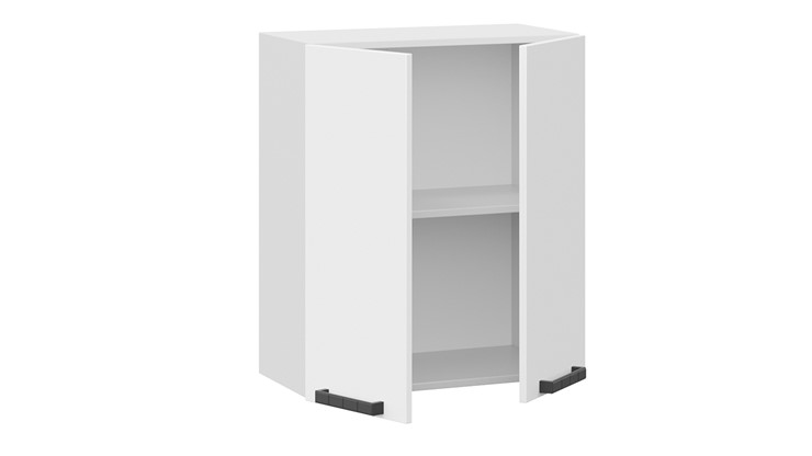 Кухонный шкаф Детройт исп. 2 1В6 (Белый/Белый глянец) в Перми - изображение 1