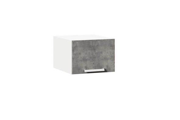 Настенный шкаф Герда 500 горизонтальный глубокий 272.386.000 (Метрополитан Грей) в Перми - изображение