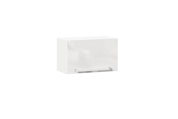 Навесной кухонный шкаф Герда 600 горизонтальный 272.715.000 (Белый) в Перми - изображение
