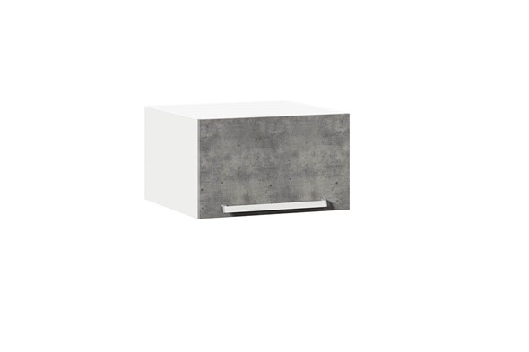 Кухонный навесной шкаф Герда 600 горизонтальный глубокий 272.396.000 (Метрополитан Грей) в Перми - изображение