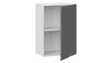 Кухонный навесной шкаф Кимберли 1В5 (Белый, Титан) в Перми - предосмотр 1