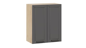 Навесной кухонный шкаф Лорас 1В6 (Дуб крафт золотой/Холст вулкан) в Березниках